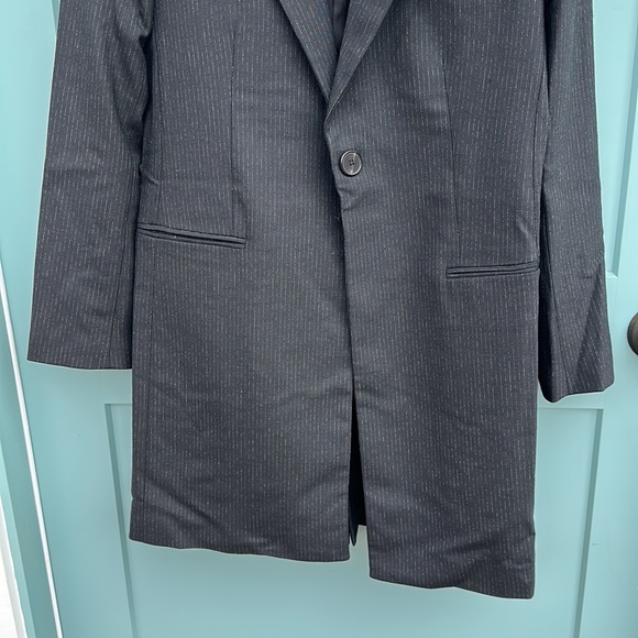 ZARA Wool-blend Frock Longline Blazer - Picture 11 of 16